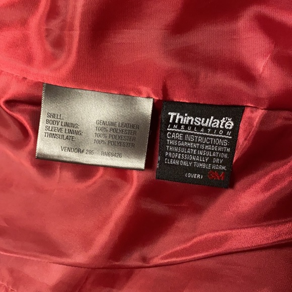 Vintage 90s Lined Belted Genuine Leather Jacket Trench Coat - Picture 5 of 8